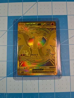Mega Charizard X EX 130/094 Me02: Phantasmal Flames MHR Pokemon TCG English - Image 1