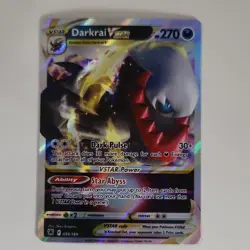 Pokemon Darkrai VSTAR 099/189 Astral Radiance Ultra Rare Holo Vstar 270 HP - Image 1