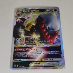 Pokemon Darkrai VSTAR 099/189 Astral Radiance Ultra Rare Holo Vstar 270 HP - Image 2