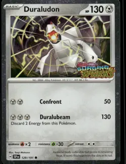 Pokemon Cards Duraludon 129/191 Surging Sparks Common NM - Image 1