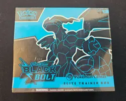 *Pokemon Center Exclusive* Black Bolt Elite Trainer Box (ETB) Brand New Sealed - Image 1