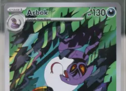 Pokemon TCG Temporal Forces #176/162 Arbok Illustration Rare - Image 2