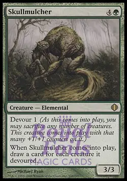 Skullmulcher 1x FOIL ALA MTG Shards of Alara Rare MINT green - Image 1