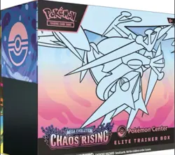 Presale - Pokemon TCG: Chaos Rising Pokemon Center ETB Elite -New- Ships 5/22 - Image 1