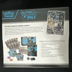 Pokemon Scarlet & Violet Black Bolt Elite Trainer Box Collectors Zekrom 2025 - Image 2