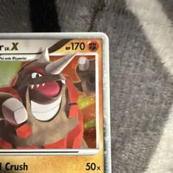 Pokemon Rhyperior LV.X Promo DP29 Diamond & Pearl Holo Rare English (2008) - Image 3