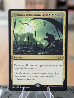 MTG - Ruinous Ultimatum - Ikoria: Lair of Behemoths Regular 204/274 Magic! - Image 1