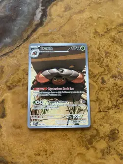 Pokemon Crustle 186/182 Sv10: Destined Rivals Illustration Rare Holo 150 HP - Image 1