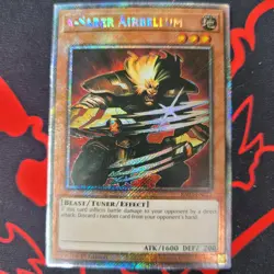X-Saber Airbellum (Platinum Secret Rare) RA03-EN221 Yu-Gi-Oh 1st Edition NM - Image 1