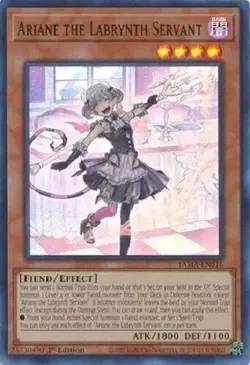 Ariane the Labrynth Servant TAMA-EN016 1st Ultra Rare MP Yu-Gi-Oh! DNA GAMES - Image 1