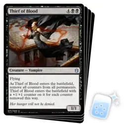 THIEF OF BLOOD X4 Commander Anthology Magic MTG MINT CARD - Image 1