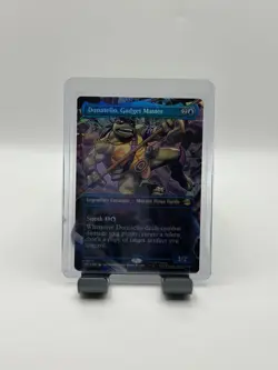 MTG, Donatello, Gadget Master FOIL 212 (Borderless) Teenage Mutant Ninja Turtles - Image 1