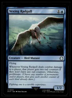 MAGIC TG: Universes Beyond: Fallout #41 Vexing Radgull Uncommon .M2A - Image 1