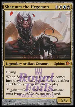 Sharuum the Hegemon 1x FOIL ALA MTG Shards of Alara Mythic MINT white blue black - Image 1