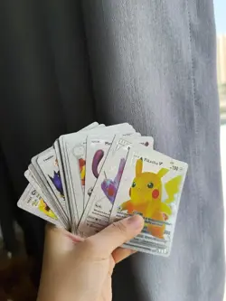 55PCS Silver Collector's Edition TCG Cards – Vmax GX, Rare Charizard Pokemon - Image 4