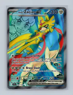 Hop's Zacian ex 176/159 Ultra Rare Journey Together Pokemon Holo Near Mint - Image 1