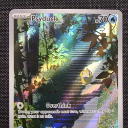 Pokemon Psyduck Illustration Rare Holo Sv: Scarlet & Violet 151 #175/165 - Image 2