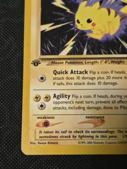 Pokemon TCG Pikachu Neo Genesis 1st Edition 70/111 NM/M - Image 5