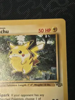 Pikachu Jungle 60/64 Common 1st Edition Pokemon TCG NM - Image 3