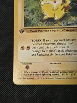 Pikachu Jungle 60/64 Common 1st Edition Pokemon TCG NM - Image 5