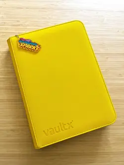 Pokemon SV08 - Vault X - 9 Pocket- Surging Sparks - Incomplete Binder Base Set - Image 1