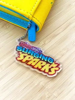 Pokemon SV08 - Vault X - 9 Pocket- Surging Sparks - Incomplete Binder Base Set - Image 3