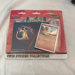 Pokemon TCG Ascended Heroes Charmander Tech Sticker Triple Blister - Image 1