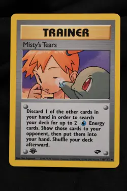Misty's Tears 1st Edition 118/132 NM Gym Challenge Regular Uncommon Pokemon TCG - Image 1