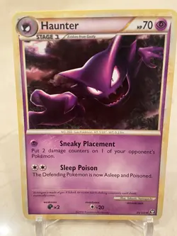 Haunter 35/102 Uncommon Non-Holo Triumphant Pokemon TCG LP Lightly Played - Image 1