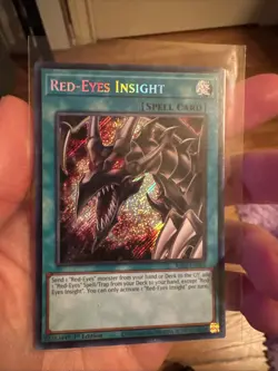 Yugioh Bonanza - Red-Eyes Insight - Secret Rare - RA03-EN061 - Image 1