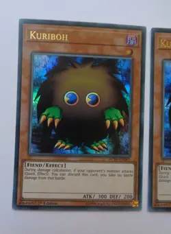 Playset: 3x Kuriboh AC19-EN001 (Ultra Rare, 1st Edition, Lightly Played / LP) - Image 3