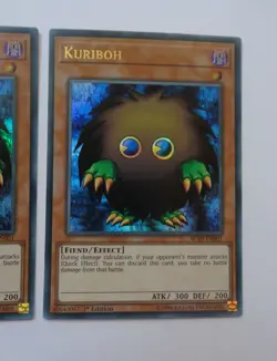 Playset: 3x Kuriboh AC19-EN001 (Ultra Rare, 1st Edition, Lightly Played / LP) - Image 5