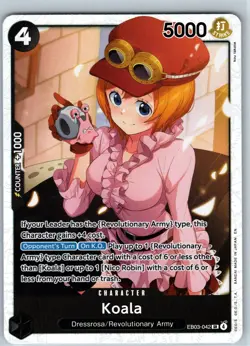 Koala Extra Booster: One Piece Heroines Edition EB03-042 NM OP Card - Image 1
