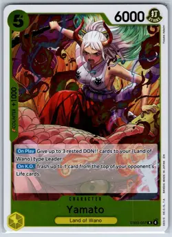 Yamato Extra Booster: One Piece Heroines Edition EB03-057 NM OP Card - Image 1