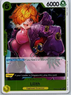 Lilith Extra Booster: One Piece Heroines Edition EB03-058 NM OP Card - Image 1