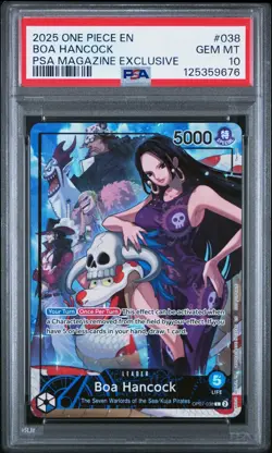 [PSA 10] Boa Hancock OP07-038 PSA Magazine Exclusive Promo English ONE PIECE - Image 1