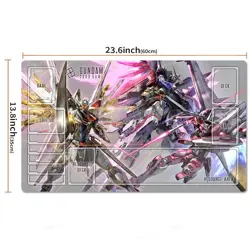 Gundam Seed Freedom Table Playmat TCG CCG Gaming Play Pad Trading Card Game Mat - Image 2