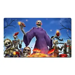 YGOmat Skull Servant Trading Card Game Mouse Pad Table Playmat TCG CCG Mat Bag - Image 1