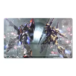 Gundam Table Playmat TCG CCG Play Mouse Pad Trading Card Game Mat Mousepad Bag - Image 1