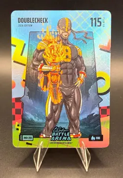 Bo Jackson Battle Arena Doublecheck 80’s Rad Fire Card RAD-359 - Image 1