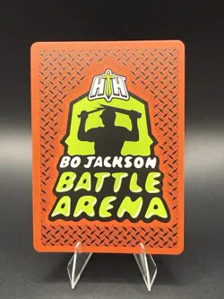 Bo Jackson Battle Arena Doublecheck 80’s Rad Fire Card RAD-359 - Image 2