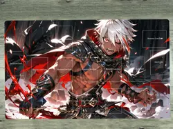 YGOmat Fallen of Albaz Trading Card Game Pad Table Playmat TCG CCG Mat & Bag - Image 1