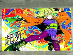 YGOmat Noh-P.U.N.K. Ze Amin Trading Card Game Play Pad Table Playmat TCG CCG Mat - Image 1