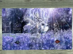 YGOmat Labrynth of the Silver Castle Trading Card Game Playmat TCG CCG Mat Pad - Image 1