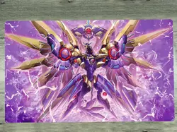 YGOmat Raidraptor - Rising Rebellion Falcon Card Game Pad Playmat TCG CCG Mat - Image 1