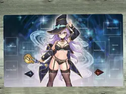 YGOmat Nightmare Apprentice Trading Card Game Mouse Pad Playmat TCG CCG Mat Bag - Image 1