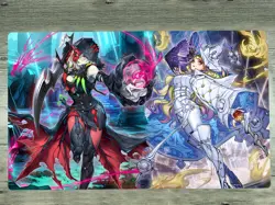 YGOmat Diabellestarr Diabellze of the Original Sin Card Game Mat Table Playmat - Image 1