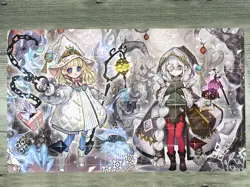 YGOmat Risette Asteria of the White Woods Trading Card Game Playmat TCG CCG Mat - Image 1