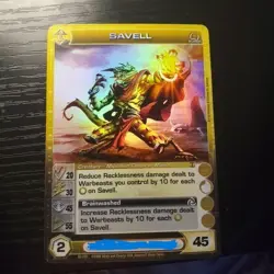 Chaotic Savell Super Rare Chaotic TCG Card 1st edition Max Energy - Image 1