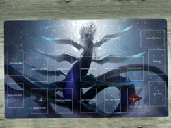 YGOmat Ghoti of the Deep Beyond Trading Card Game Pad Playmat TCG CCG Mat & Bag - Image 1